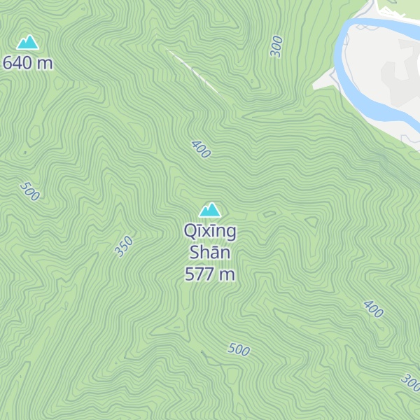 Map of Qīxīng Shān