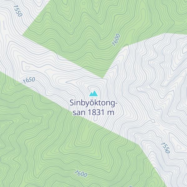 Map of Sinbyŏktong-san