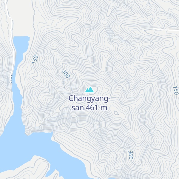 Map of Changyang-san
