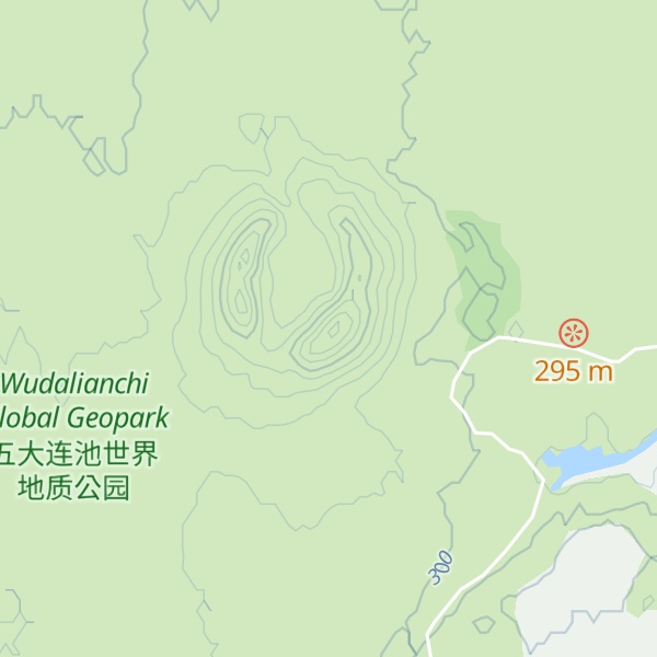 Map of Huoshao Volcano