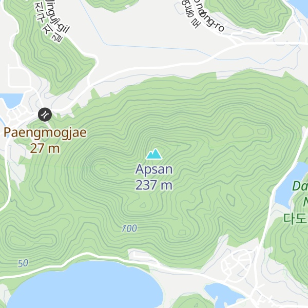 Map of Apsan