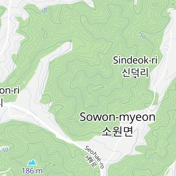 Map of Daesosan
