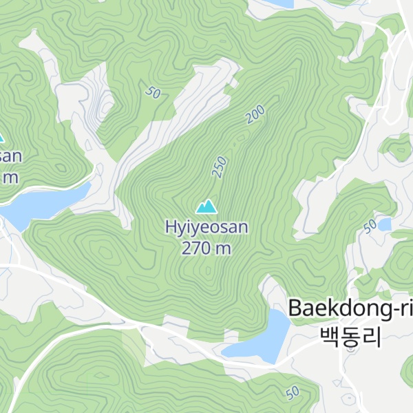 Map of Hyiyeosan