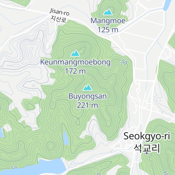 Map of Buyongsan