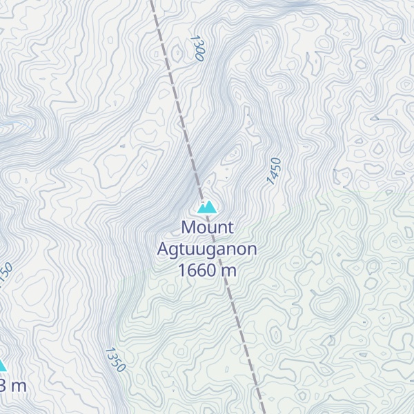 Map of Mount Agtuuganon