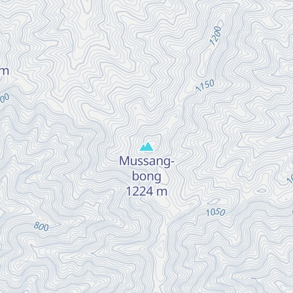 Map of Mussang-bong