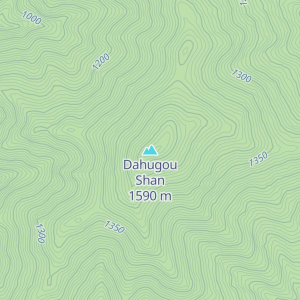 Map of Dahugou Shan