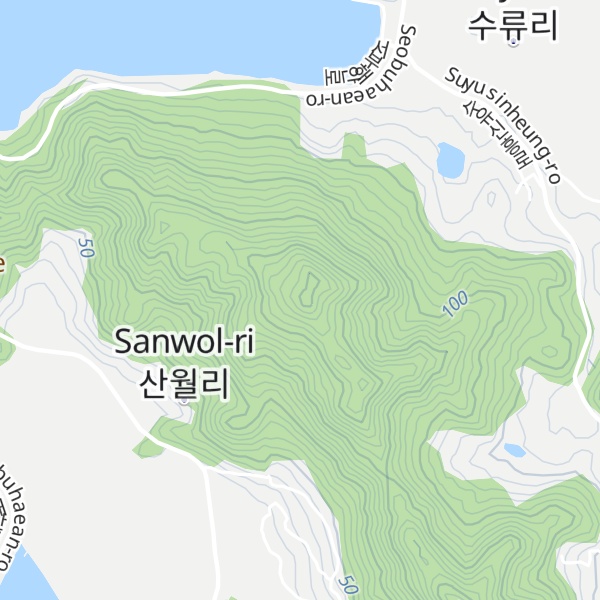 Map of Bongdulsan