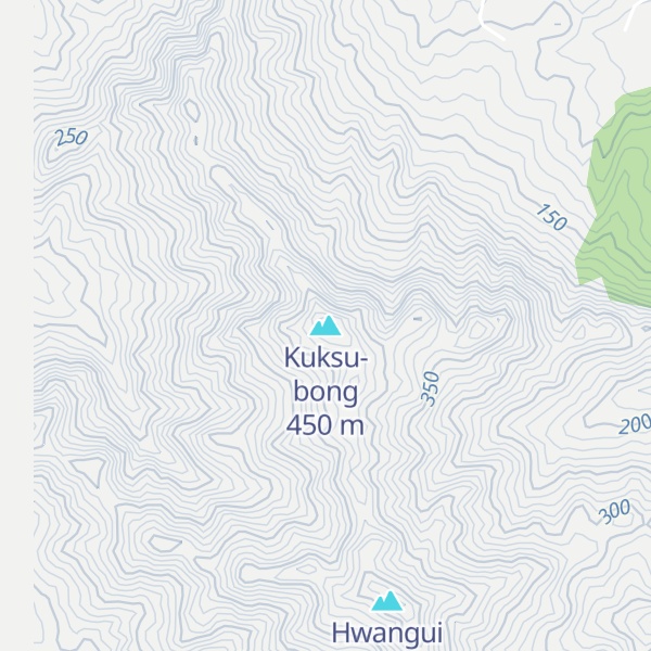 Map of Kuksu-bong