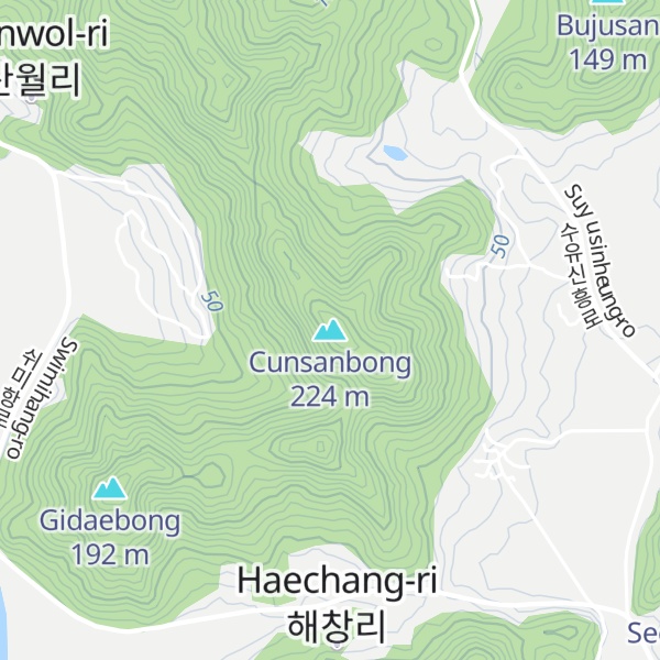 Map of Cunsanbong