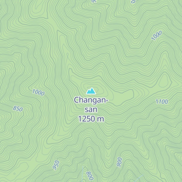 Map of Changan-san