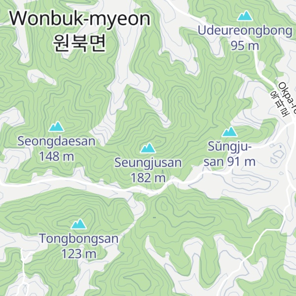Map of Seungjusan