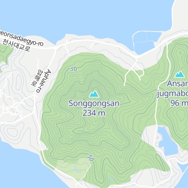 Map of Songgongsan