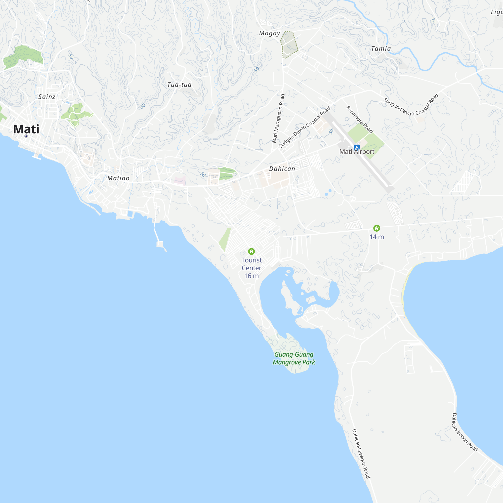 Tourist Center map