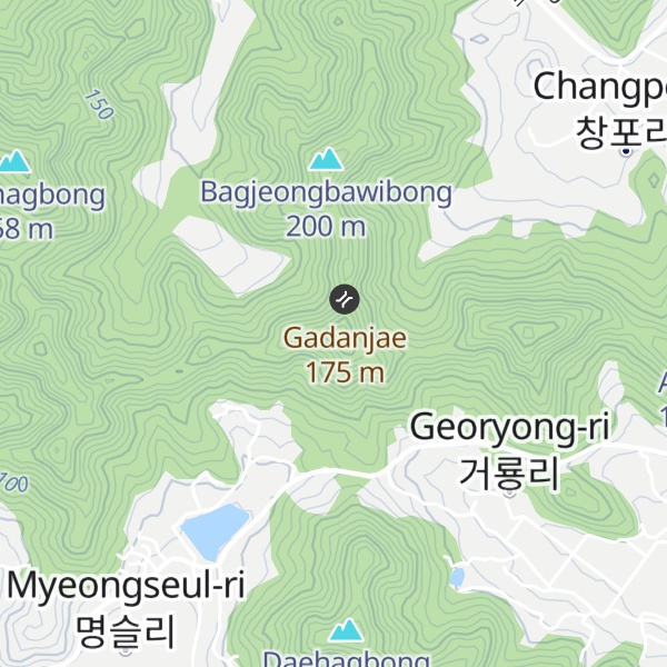 Map of Daedeogsan