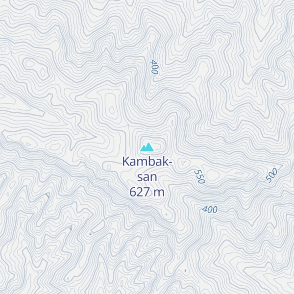 Map of Kambak-san