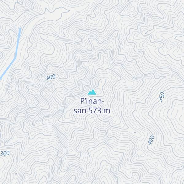 Map of P’inan-san
