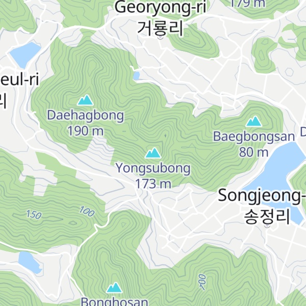 Map of Yongsubong