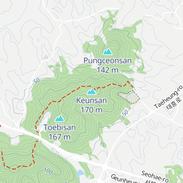 Map of Keunsan