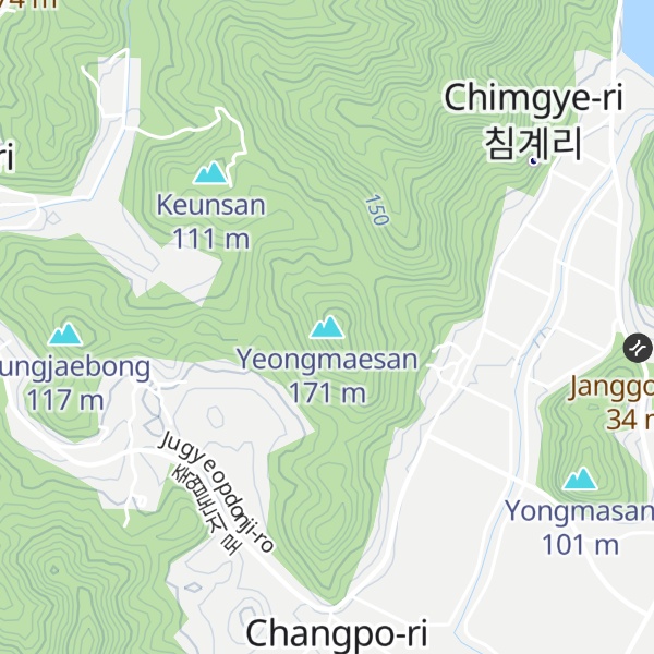 Map of Yeongmaesan