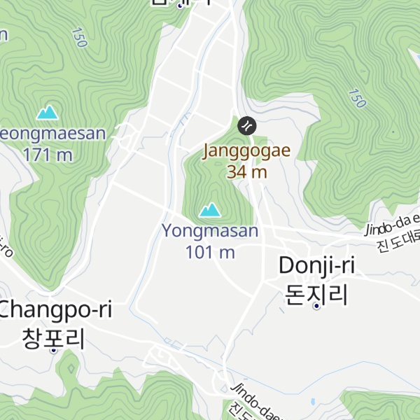 Map of Yongmasan