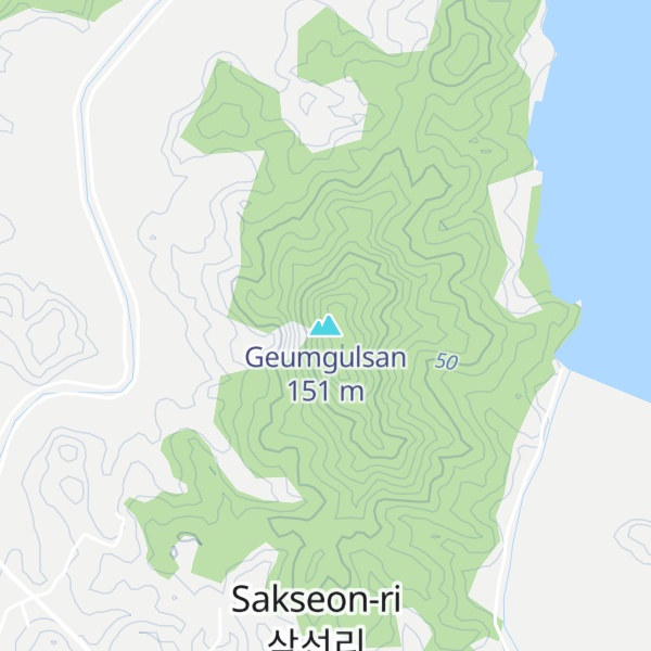 Map of Geumgulsan