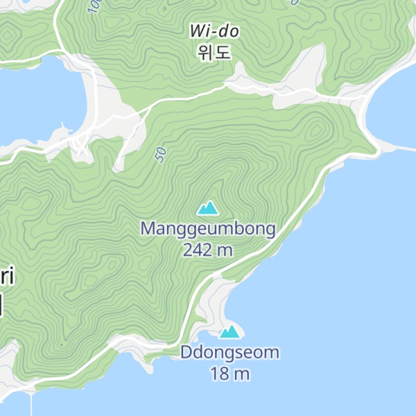 Map of Manggeumbong