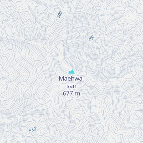 Map of Maehwa-san