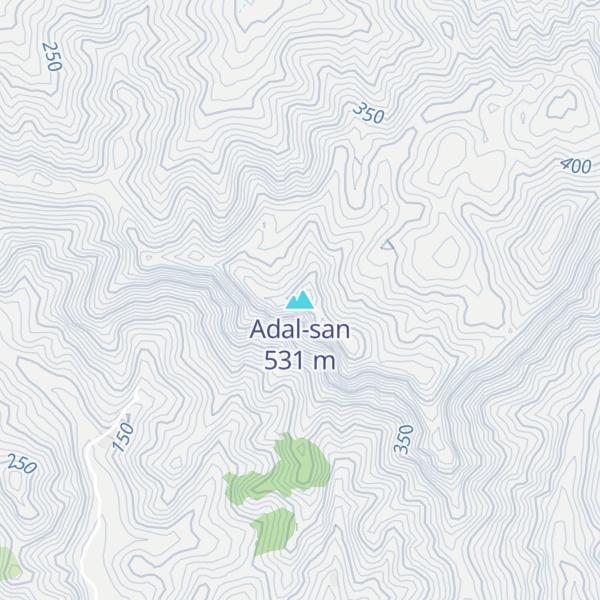 Map of Adal-san