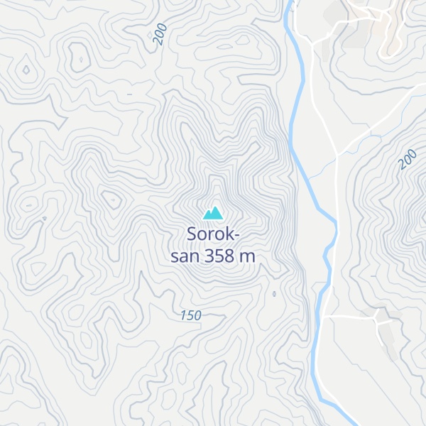 Map of Sorok-san