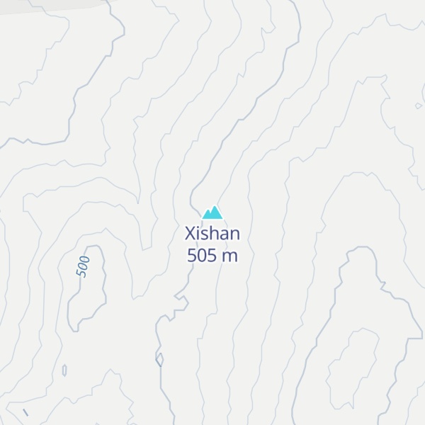Map of Xishan