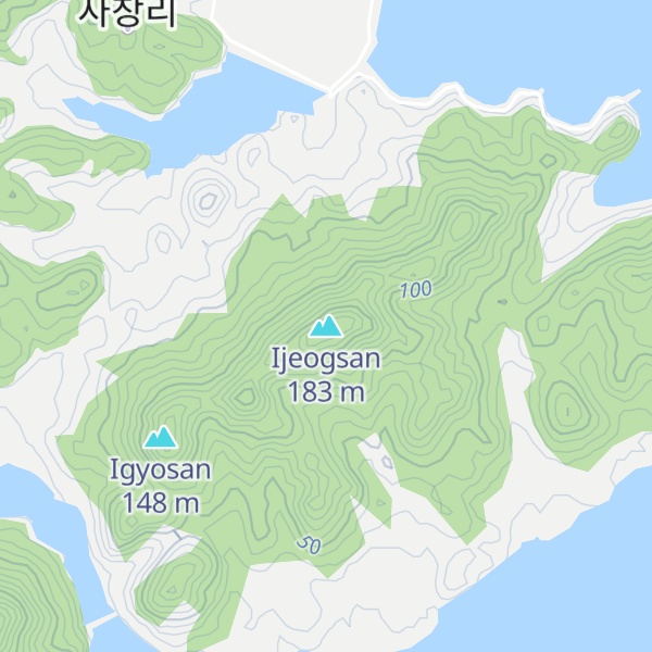 Map of Ijeogsan
