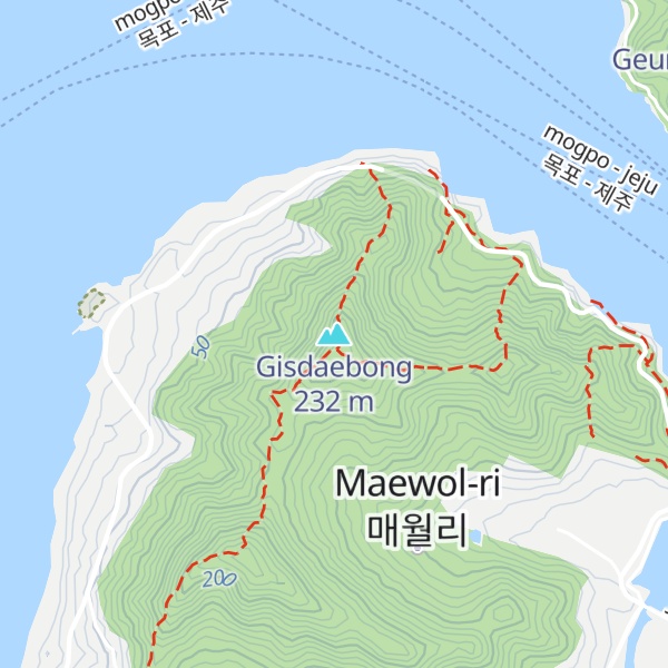 Map of Gisdaebong