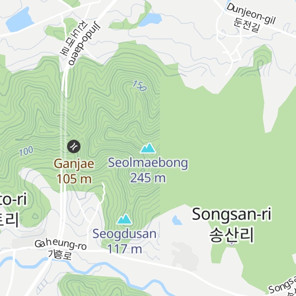Map of Seolmaebong