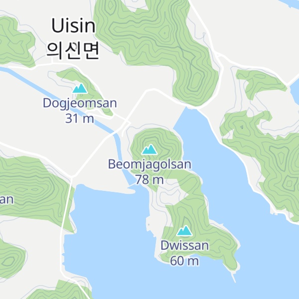 Map of Beomjagolsan