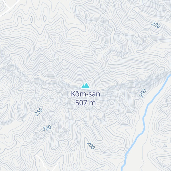 Map of Kŏm-san