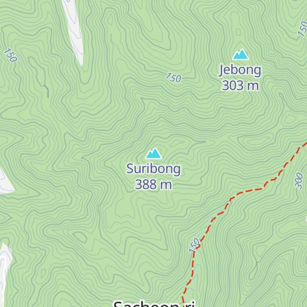 Map of Suribong