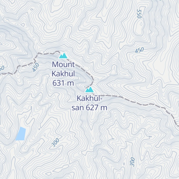 Map of Kakhŭl-san