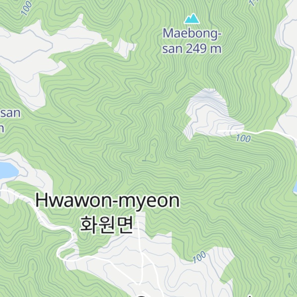 Map of Ungeosan