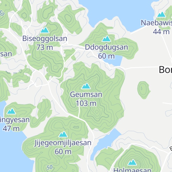 Map of Geumsan