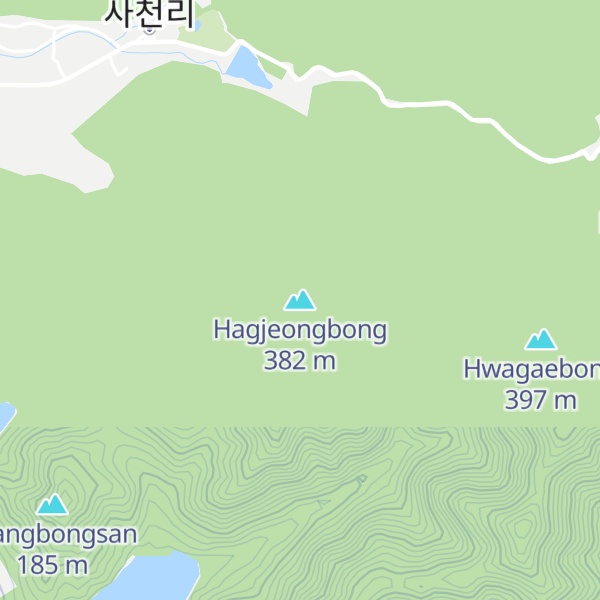 Map of Hagjeongbong