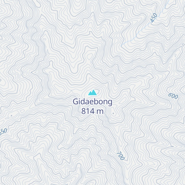 Map of Gidaebong