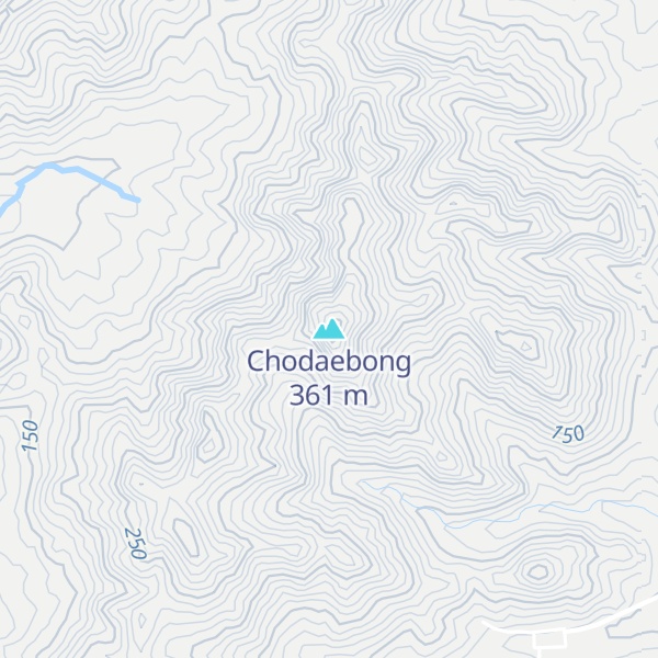 Map of Chodaebong