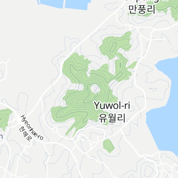 Map of Iseongsan