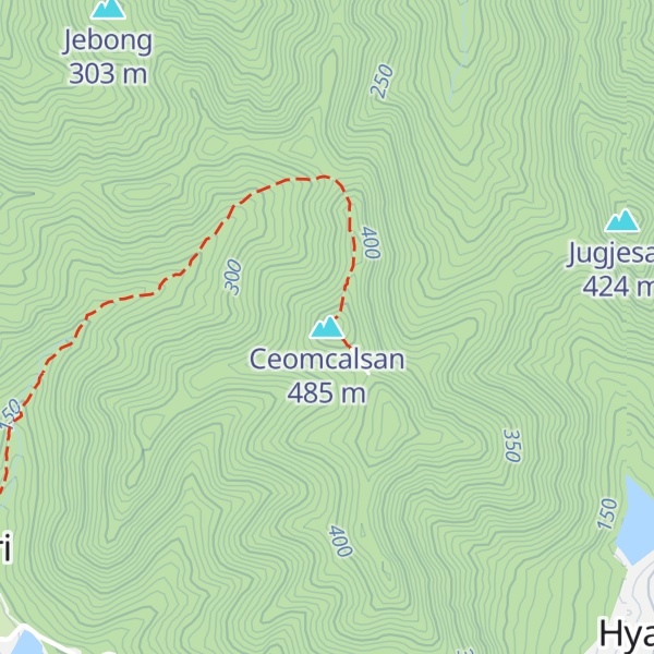 Map of Ceomcalsan