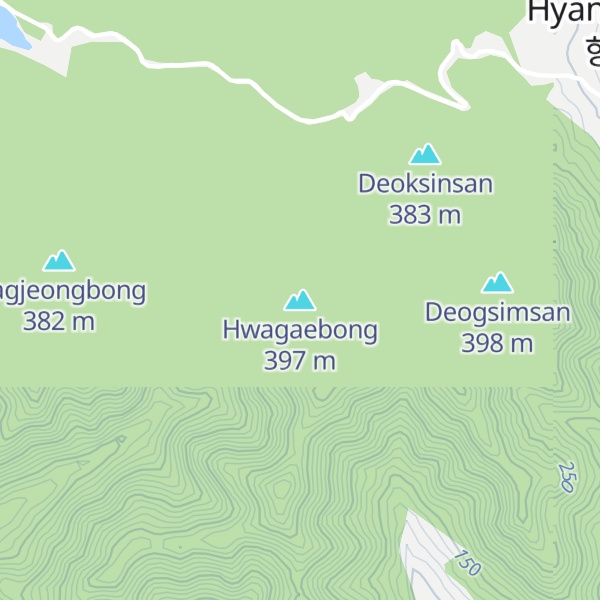 Map of Hwagaebong