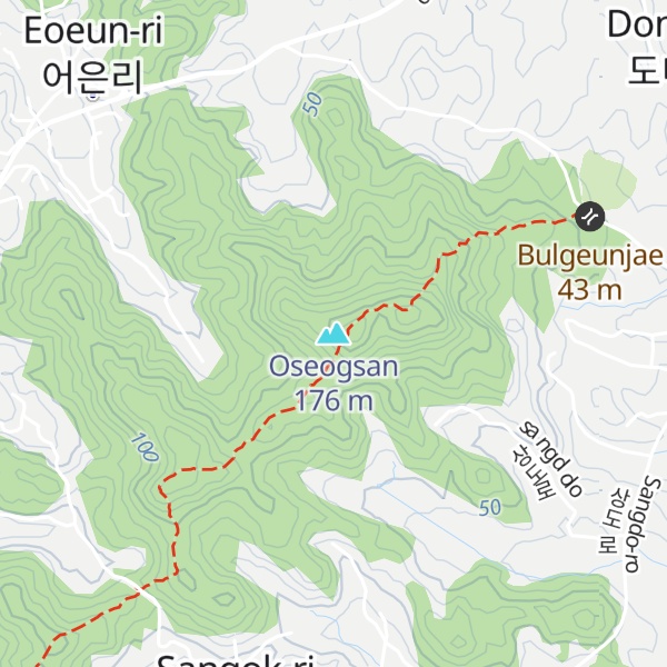 Map of Oseogsan