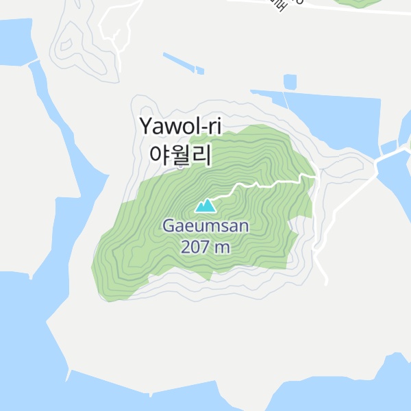 Map of Gaeumsan
