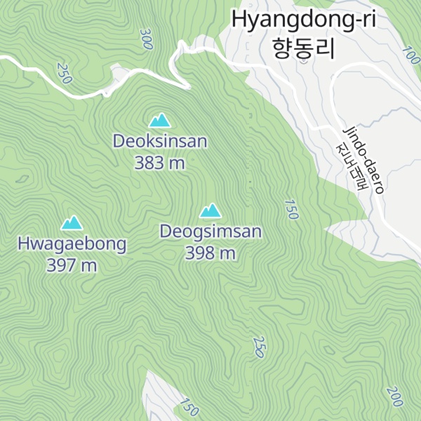 Map of Deogsimsan
