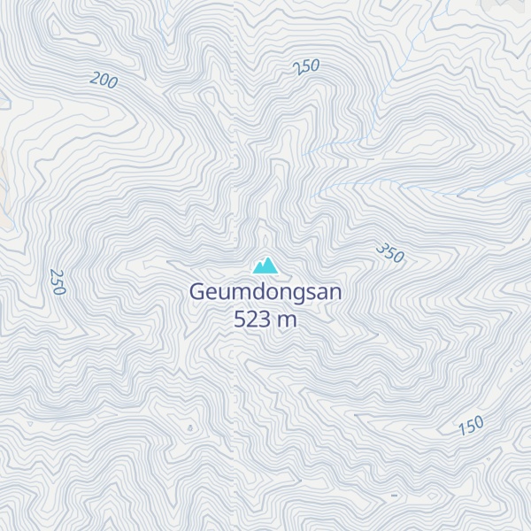 Map of Geumdongsan